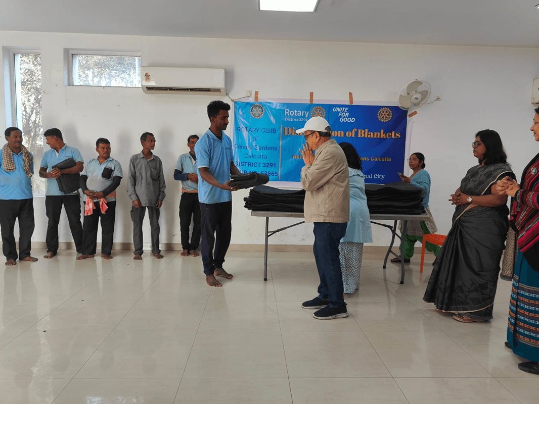 Blanket distribution on Netaji's Birthday Gallery Image 1
