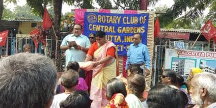 Mosquito net distribution & Awareness Camp